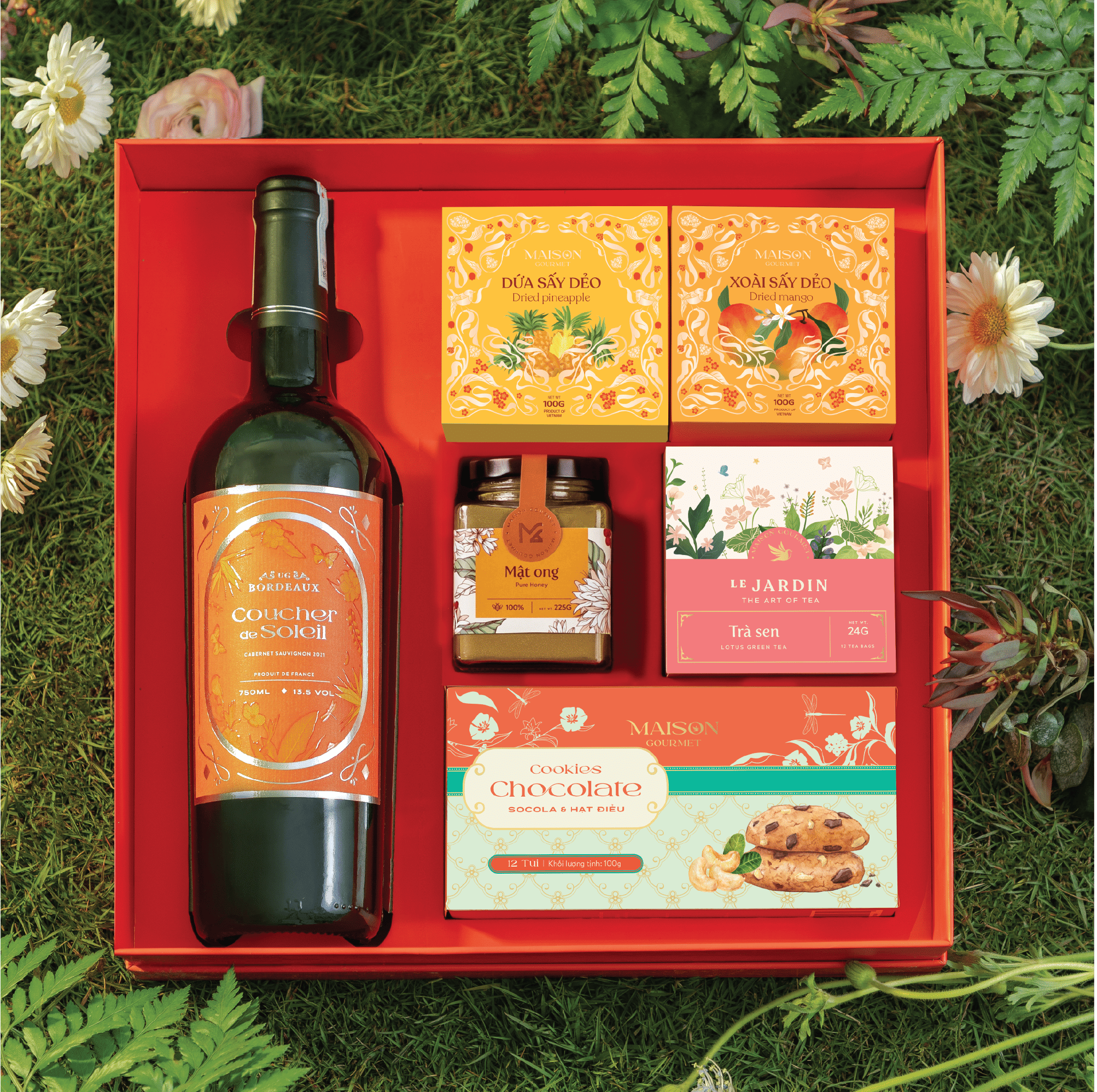 HỘP QUÀ TẾT SẮC XUÂN 4